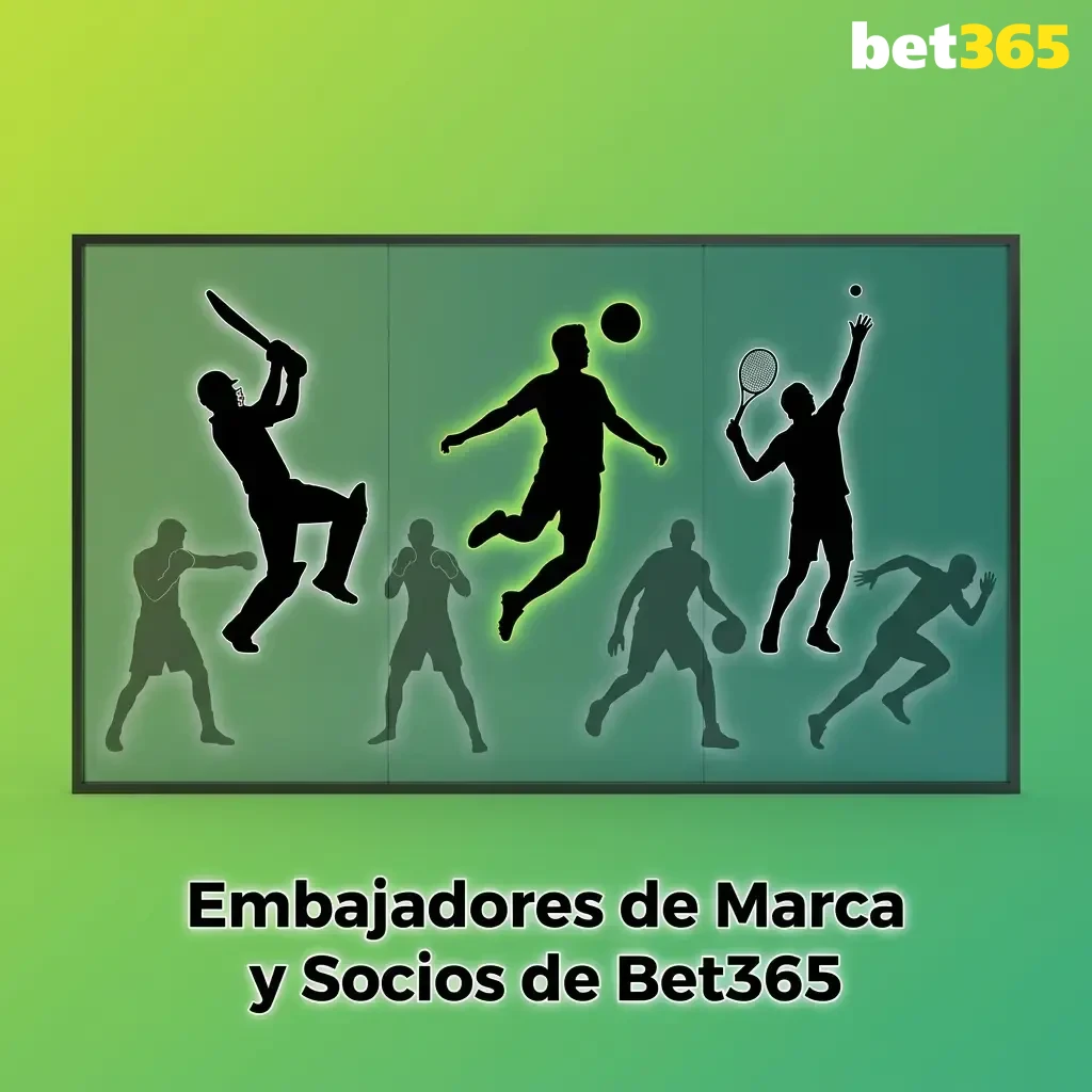 Embajadores y socios de Bet365: Alan Shearer, Ray Winstone y clubes de fútbol europeos