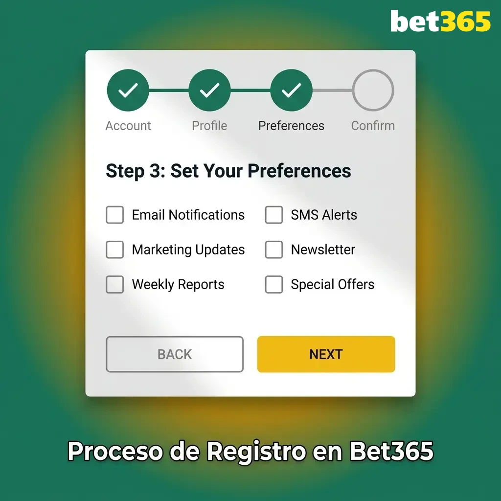 Proceso de registro en Bet365 Chile: formulario de alta, código promocional y bono de bienvenida en minutos
